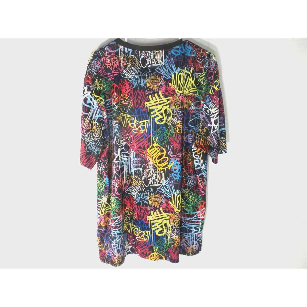 Fresh Prince Of Bel-Air T-shirt Mens 2X Multicolor Graffiti Y2K Hip Hop Skater - Picture 4 of 9